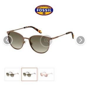 Women’s Fossi 3084/S metal round Sunglasses  100% UVA & UVB